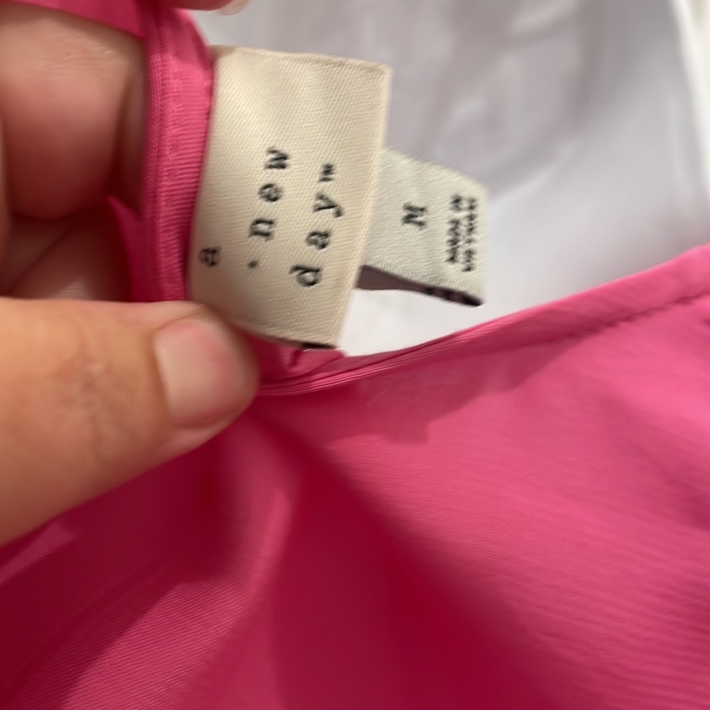 A New Day maxi minimal dress in hot pink size Medium - Picture 9 of 12